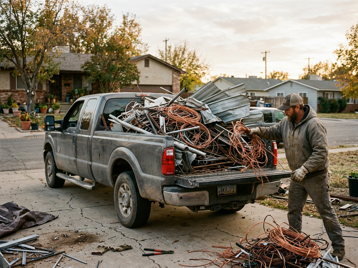 Scrap Metal Pickup & Recycling